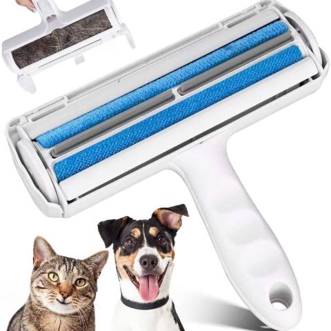 Hot Sale Eco Friendly Portable Reusable Pet Grooming Brush Pet Brush Pet Hair Remover Roller