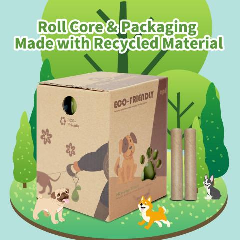 Custom Logo Wholesale Pet Waste Disposal Epi Hdpe Compostable Biodegradable Plastic Dog Garbage Poop Bag