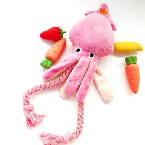 Hot Products Top Sellers Winter Plush Toy Pet Fashion Designs Octopus Plush Toy Cute Kitten Plush Toy Stuffed Animal Pet