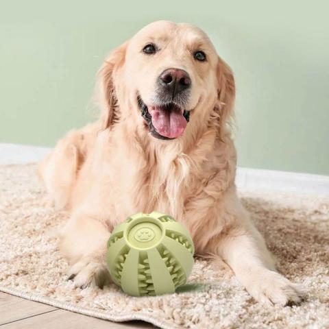 Indestructible Pet Chew Ball Toys For Medium Large Breed Aggressive Chewers Food Grade Pet Toys