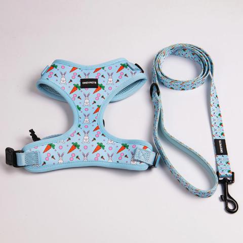 2021 Wholesale Custom Adjustable Pet Harness Collar Rechargeable Dog Vest Harness