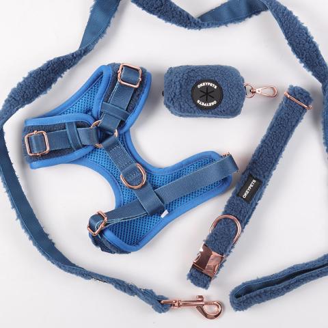 Pet Products Top Quality Adjustable Dog Harness Custom Label Set Leash Collar For Medium Sized Dog