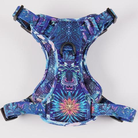 Sublimation Logo Oxford Custom Designer No Pull Heavyduty Medium Dog Vest Harness For Large Dogs