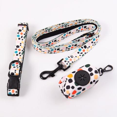  Neoprene Soft High Quality Dog Printed Collars Luxury Camouflage Padding Dog Pet Neck Collar