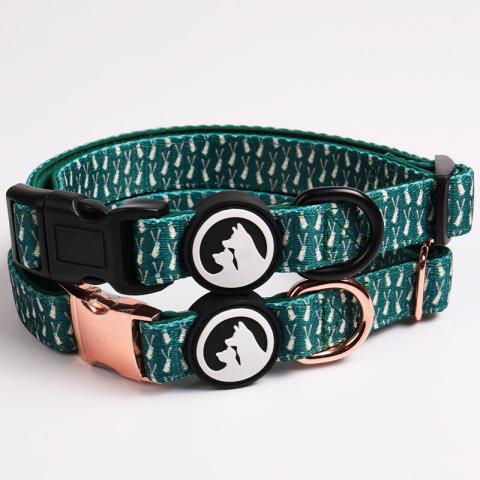 Professional Manufacture Luxury Personalized Padded Summer Dog Pet Neck Collar Leashes