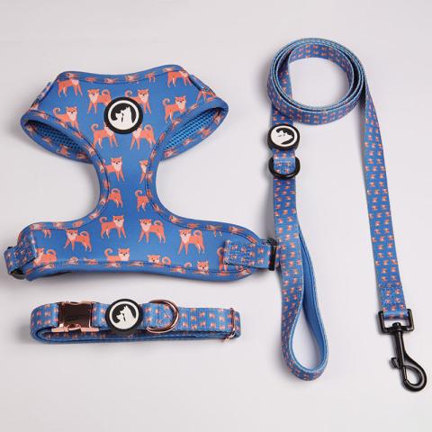  No Pull Dog Chest Harness Durable Neoprene Friendly Frenchie Pet Harness For Dogs