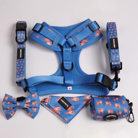  No Pull Dog Chest Harness Durable Neoprene Friendly Frenchie Pet Harness For Dogs