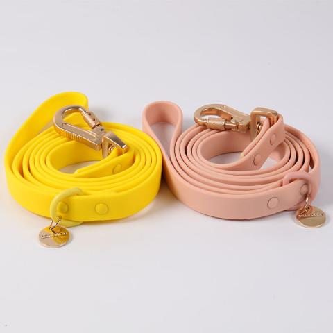  Pet Supplies Waterproof Thick Cat Dog Neck Collar Webbing Leash Lead With Adjustable Hole