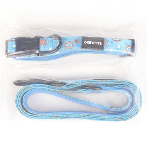  Durable Nylon Material Metal Hook Elastic Band Reflective Ductility Adjustable Dog Training Leash
