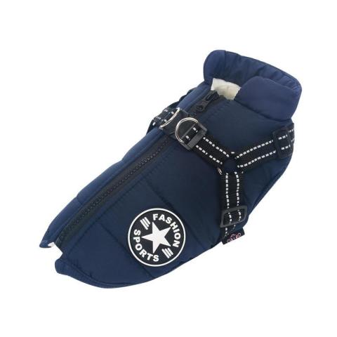 Dog Coat For Cold Weather Dog Clothes Jacket With Reflective Trim Large Dog Clothing