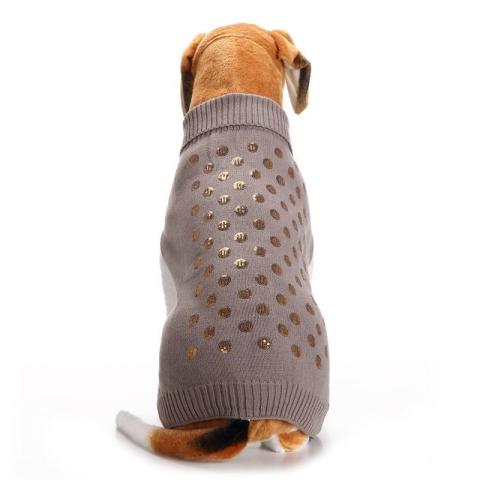 Turtleneck Warm Fashion Brand Custom Luxury Cute Dog Clothes Pet Sweater