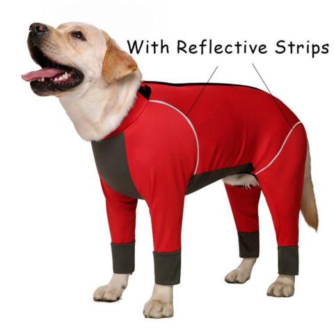 Wholesale Reflective Waterproof Large Warm Four-legged Clothing Dog Clothes