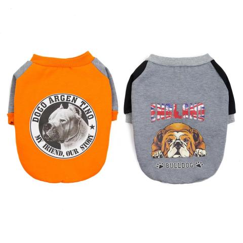 New Style Customized Logo Cotton Dogs Cloth Pet Clothes Coat Hoodie