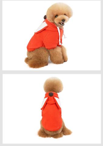 New Fleece Warm Fox Christmas Pet Apparel Dog Clothes Hoodie