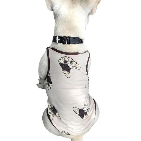 Summer Pet T-shirt Cat Clothes For French Bulldog Chihuahua Match Owner And Dog Clothes Parent-child Dog Pet Clothing
