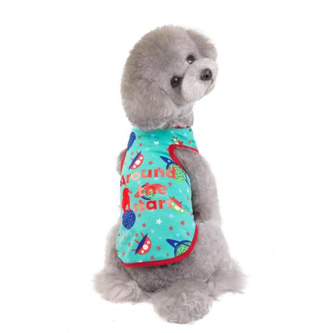 Wholesale Summer Thin Space Vest Pet Stylish Cute Dog Clothes For Dog