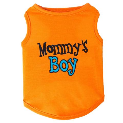 Mother's Day Mommy Boy Designer Wholesale Pet Supplies Shirts Pet Clothing Summer Dog Clothes