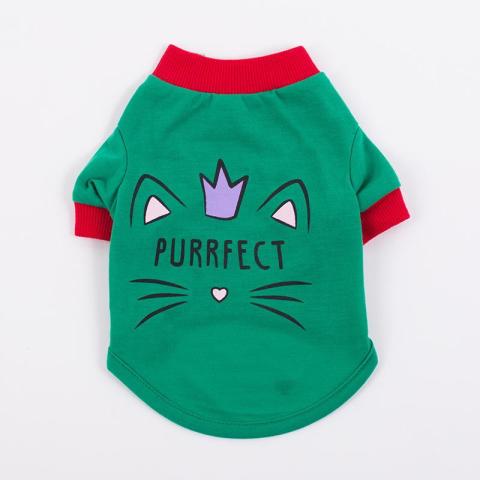 Breathable Outfit Soft Dog Shirts Pet Printed Dog Summer Clothes With Letters Pet T Shirts Cool Puppy Shirts