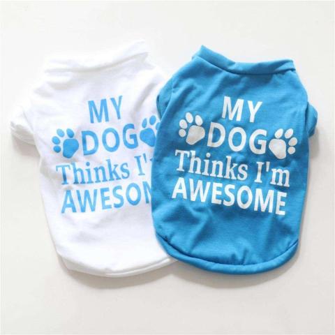Wholesale T Shirts Cheap Fashion Pet Accessories Dog Clothes Pet T-shirt