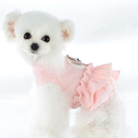 Lovely High Quality Dog Dress Wholesale Clothes China For Summer Pet Clothes