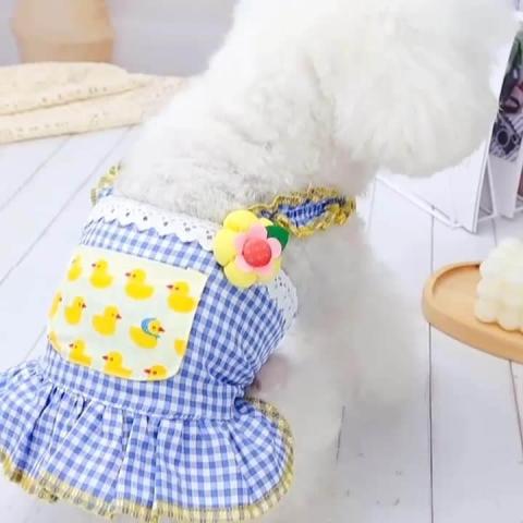 Cute Dog Dress Pet Summer Princess Dresses Holiday Wedding Party Puppy Cat Costume Pets Apparel Girl Designer Dog Clothes