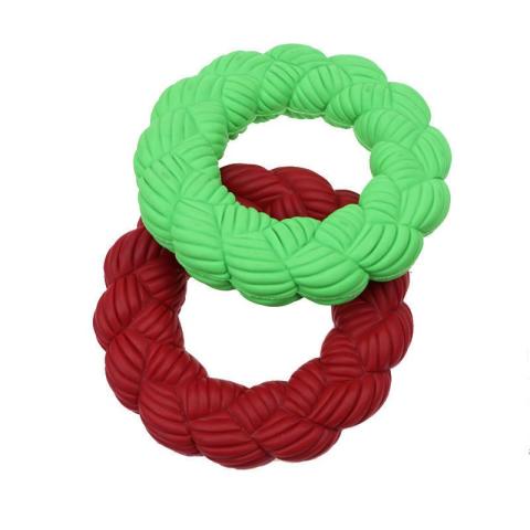 Factory Ring Natural Durable Wholesale Rubber Dog Toy Chew Toys For Dogs