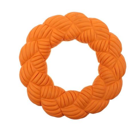Factory Ring Natural Durable Wholesale Rubber Dog Toy Chew Toys For Dogs