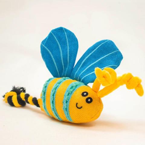 Burlap Bee Custom Wholesale Funny Pet Toy Interactive Toy Dog Pet Snuffle Toy