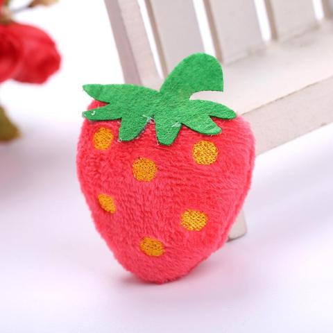 Fruit And Animal Series Factory Wholesale Funny Plush Catnip Toys For Cat
