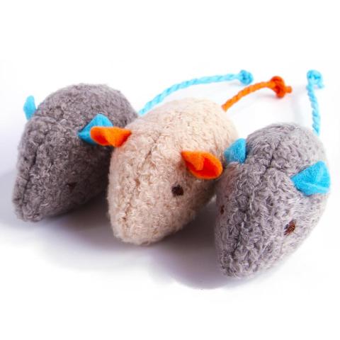 New Stock Direct Sales Wholesale Cat Toys Plush Cat Toys Interactive