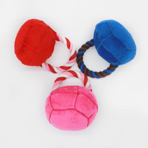 Squeaky Pet Plush Toy Pet Chew Toys For Dog Training Cleaning Teeth
