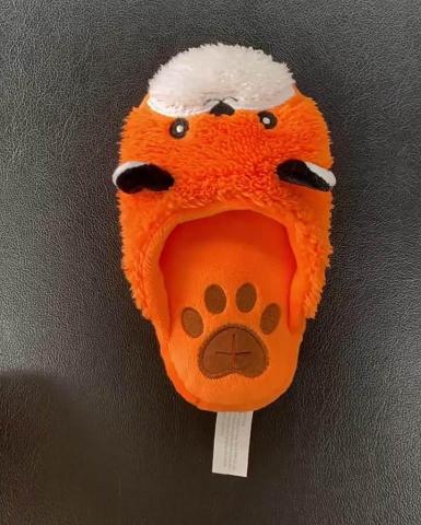 Spot Fox Hot Sale Plush Pet Product Pet Squeak Toys Hide And Seek Dog Toy