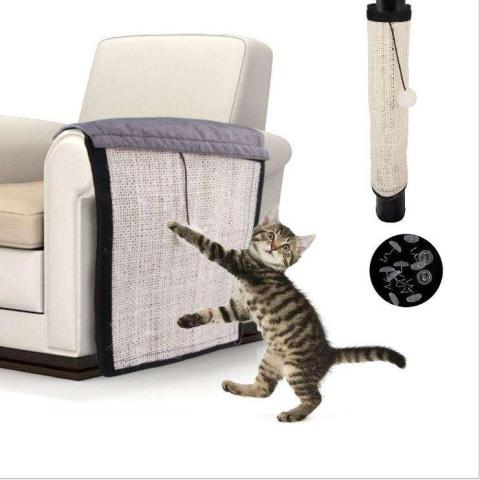 Wholesale Pet Cat Eco-friendly Sofa Sisal Scratcher Mat Toys