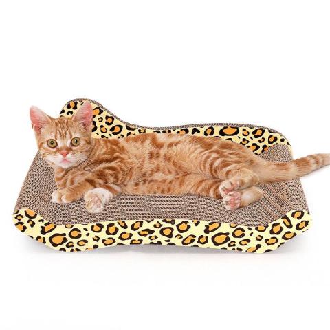 Pet Carpet Cat Toys Quick Shipment Half Tube Felt Fabric Cat Scratching Board Design