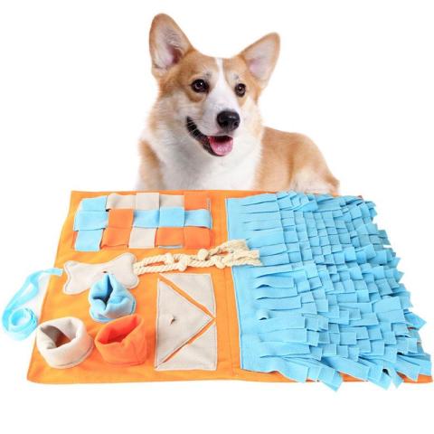 Puppy Funny Toys Dog Snuffle Mat For Dog Sniffing Toy As Bulk Dog Toys Pets Supplies