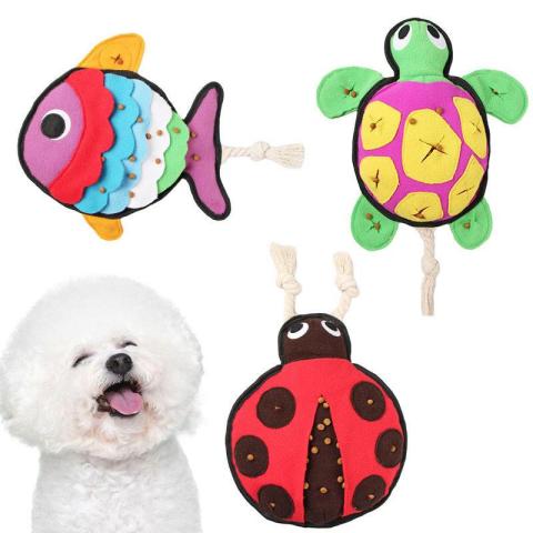 Pet Hide Food Voice Toy Animal Series Dog Exercise Dog Leak Food Toy Snuffle Mat For Dogs
