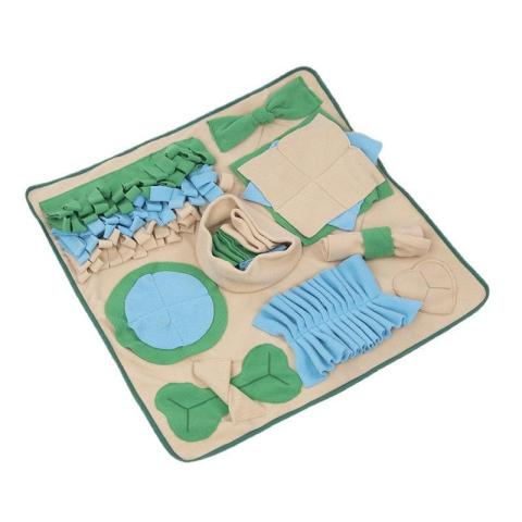 Pet Interactive Cat Dog Slow Feeding Bowl Activity Snuffle Mat For Small Medium Large Dogs