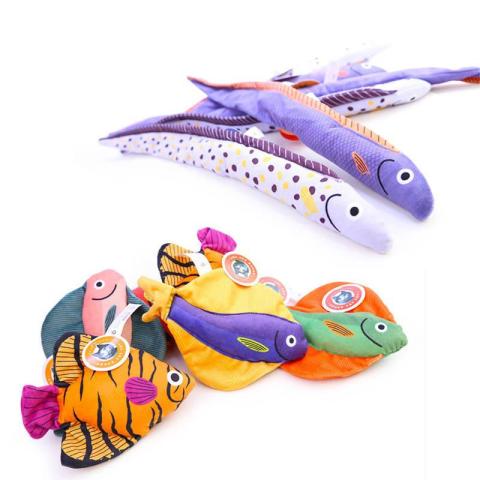 Newly Designed Interactive Toys Cat Soft Toy Catnip Plush Printing Sounding Toy/purple Flower Dog Playing Chewing