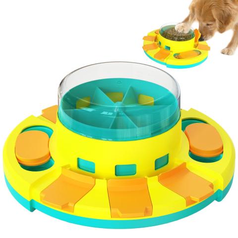 New Treat Dispensing For Smart Medium To Large Dogs Interactive Treat Puzzle Dog Toy