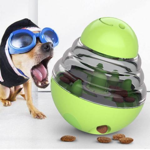 Dog Shaking Food Leak Ball With 2 Adjustable Leak Holes Self Feeding Puzzle Toy For Small Medium Dogs Cats Innovative Dog Toy