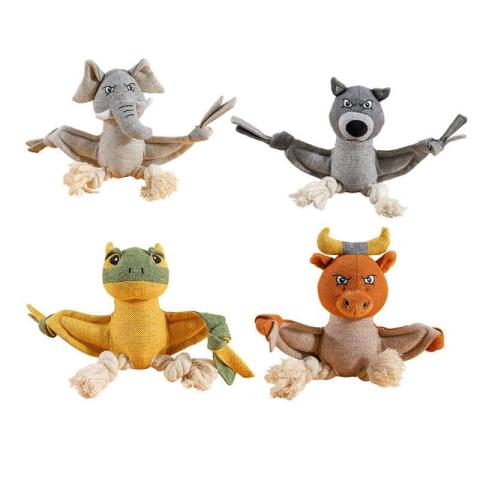 Wholesale Plush Toy Mobs Series Vocal Interactive Training Cartoon Dog Toy