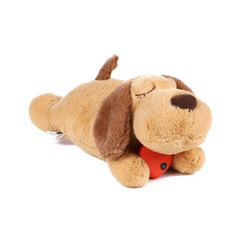 Interactive Heartbeat Puppy Training Plush Pet Toy Funny Pet Dog Toy