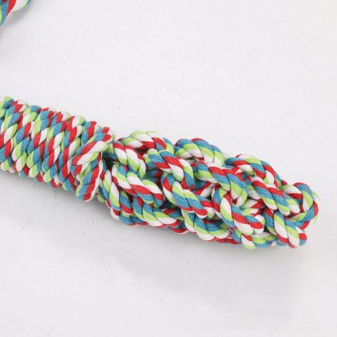 2022 Teething Cleaning Pet Dog Rope Toys Dog Chewers Cotton Rope Toy For Large Dogs Outdoor Indoor Play