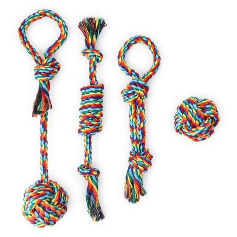 Custom Cheap Large Tough Soft Cotton Rope Dog Toy