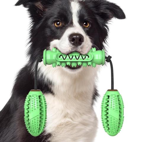 New Model Dog Teeth Stick Resistant To Bite Toothbrush With Rope Dog Toy Pet Toys