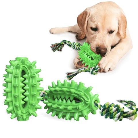 New Pet Products Hot Selling With Cotton Rope Fairy Ball Molar Stick Toothbrush Interactive Dog Toy