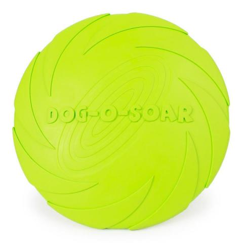 Eco Friendly Resistance To Bite Special Rubber Floating With Words Dog-o-soar Pet Dog Training Toy