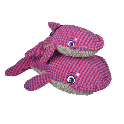 Wholesale Pet Plush Fish Toy With Squeakers Durable Dog Toys