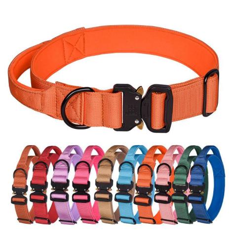 Wholesale Dog Protective Collar Custom Dog Collar With Hardware Buckles