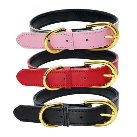 Wholesale Multicolor Simply Designer Luxury Leather Dog Collar